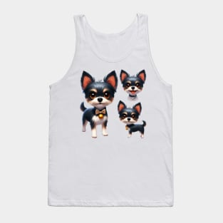 Cute Toy Terrier Tank Top